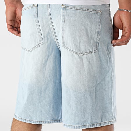 Only And Sons - Short Jean Carl Balloon Bleu Denim