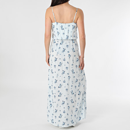 Only - Nova Life Vrouwen Maxi Dress Lichtblauw Bloemig