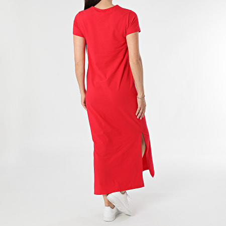Only - Ava Vrouwen Rode Maxi Dress