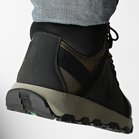 Timberland - Winsor Trail Mid Lace Impermeable Zapatillas A41W7 Malla Marrón Medio