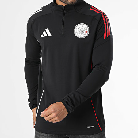 Adidas Sportswear - Sweat Col Zippé Slim AJAX JP1751 Noir