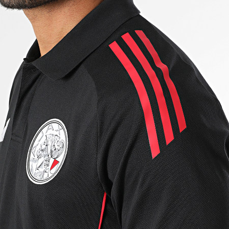Adidas Sportswear - Polo Manches Courtes AJAX JP1761 Noir