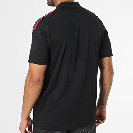 Adidas Sportswear - Polo Manches Courtes AJAX JP1761 Noir