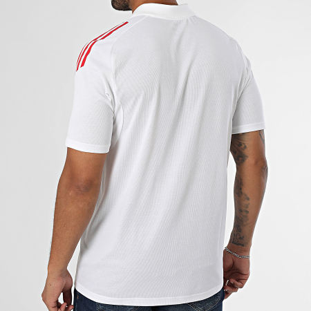 Adidas Sportswear - Polo Manches Courtes AJAX JP1762 Beige Clair
