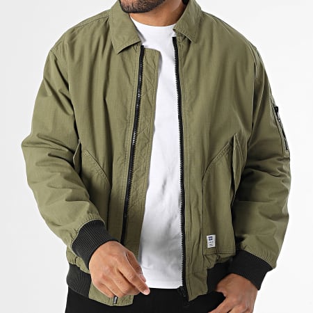 Hugo Blue - Veste Zippée Biero 252 50534489 Vert Kaki