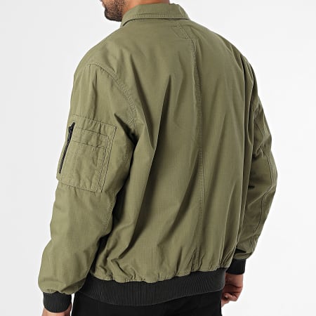 Hugo Blue - Veste Zippée Biero 252 50534489 Vert Kaki