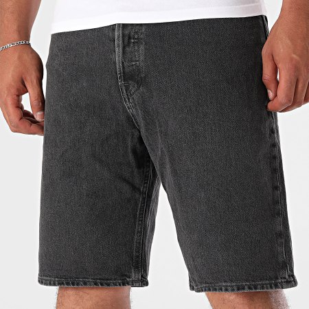 Jack And Jones - Alex Original Baggy Fit Jean Shorts Black