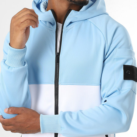 LBO - Ensemble De Survêtement 0331 Bleu Clair Blanc