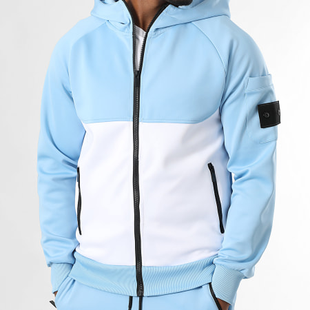 LBO - Ensemble De Survêtement 0331 Bleu Clair Blanc