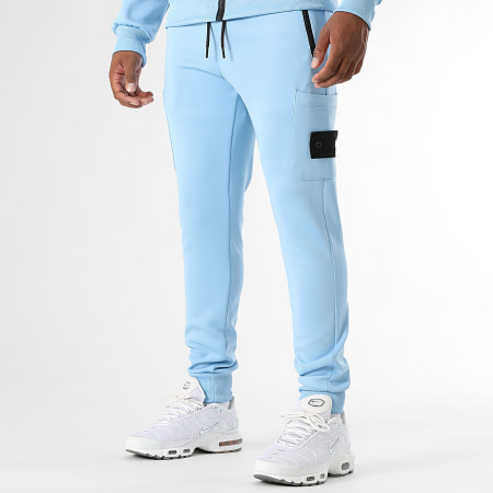 LBO - Ensemble De Survêtement 0331 Bleu Clair Blanc