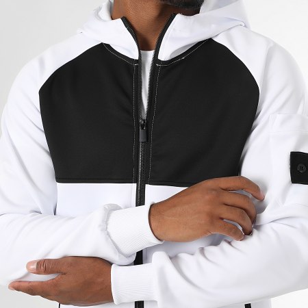 LBO - Ensemble De Survêtement 0333 Blanc Noir