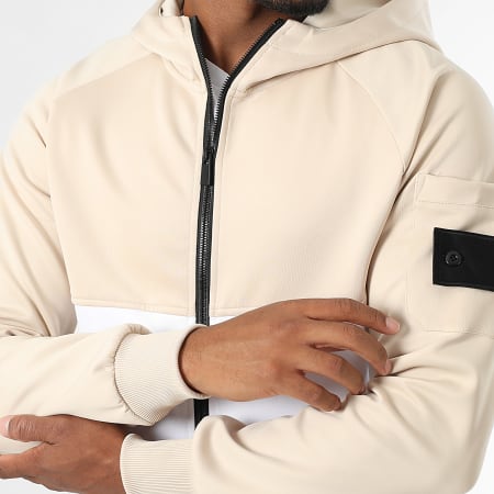 LBO - Ensemble De Survêtement 0334 Beige Blanc