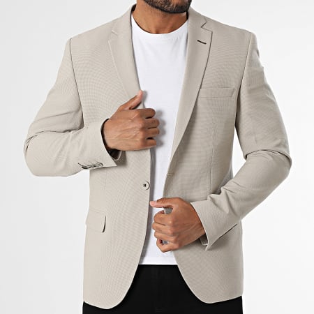 Mackten - 113 Chaqueta Blazer beige