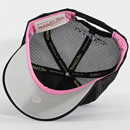 Mitchell and Ness - Casquette Trucker Hidden Miami HT10070 Noir