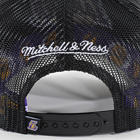 Mitchell and Ness - Casquette Trucker Hidden Los Angeles Lakers HT11408 Noir Gris