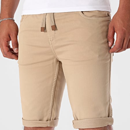 Paname Brothers - Pantalones cortos chinos Maldive Beige
