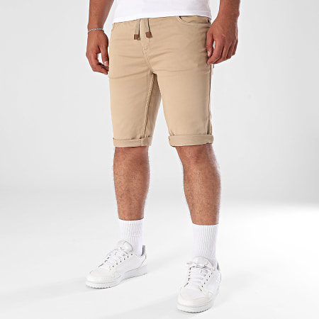 Paname Brothers - Pantalones cortos chinos Maldive Beige