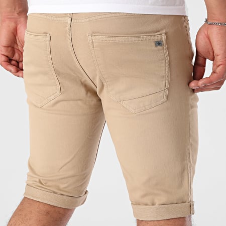 Paname Brothers - Pantalones cortos chinos Maldive Beige