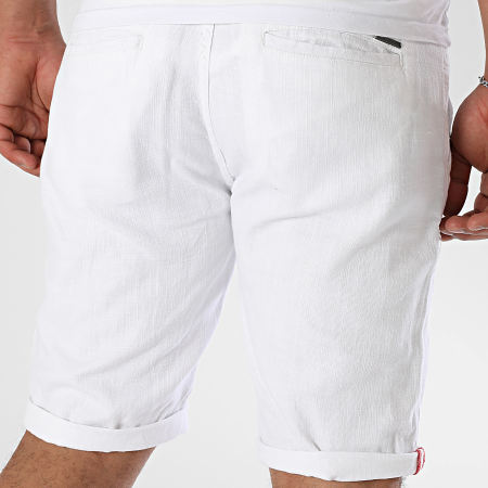 Paname Brothers - Bravo Chino Shorts Blanco