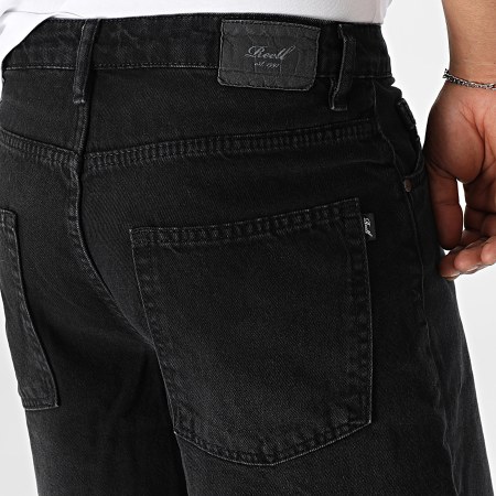 Classic Series - Belmont Baggy Jean Shorts Black