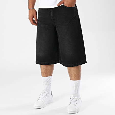 Classic Series - Belmont Baggy Jean Shorts Black