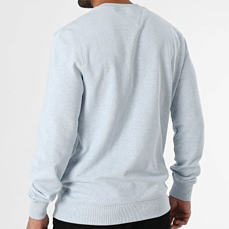 Tommy Hilfiger - Sweat Crewneck Essential Terry 7237 Bleu Clair Chiné