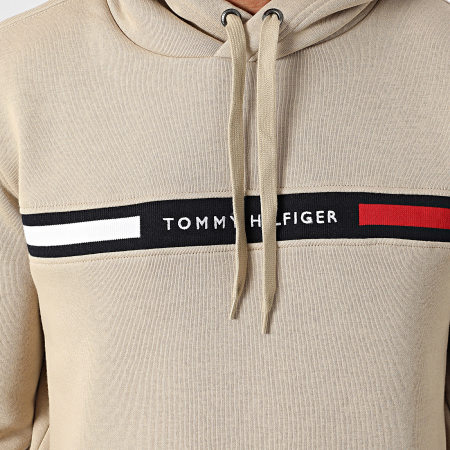 Tommy Hilfiger - Sweat Capuche Hilfiger Chest Insert 7361 Beige