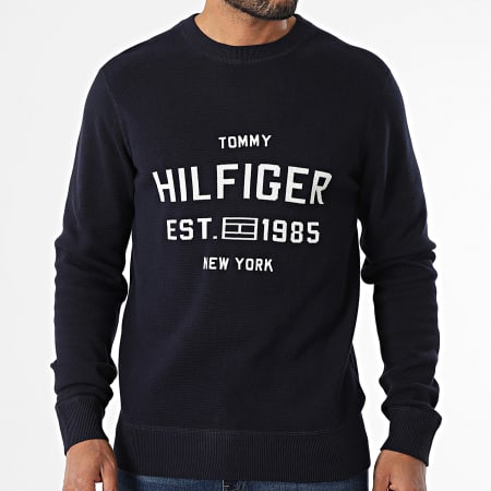 Tommy Hilfiger - Sweat Crewneck Athleisure 9533 Bleu Marine