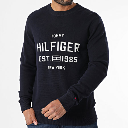 Tommy Hilfiger - Sweat Crewneck Athleisure 9533 Bleu Marine