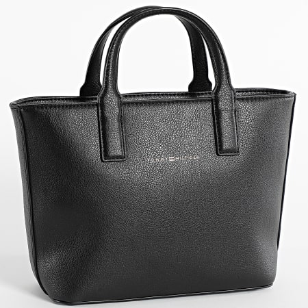 Tommy Hilfiger - Sac A Main Femme Logotape Mini Tote 7448 Noir