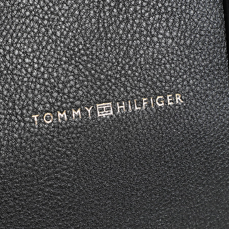 Tommy Hilfiger - Sac A Main Femme Logotape Mini Tote 7448 Noir