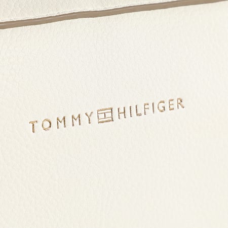 Tommy Hilfiger - Sac A Main Femme Logotape Camera 7450 Beige Doré