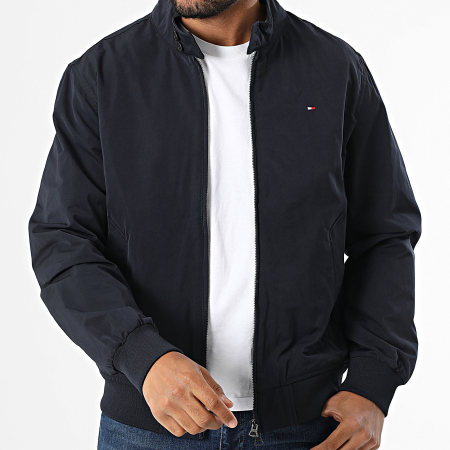 Tommy Hilfiger - Veste Zippée Harrington 9637 Bleu Marine