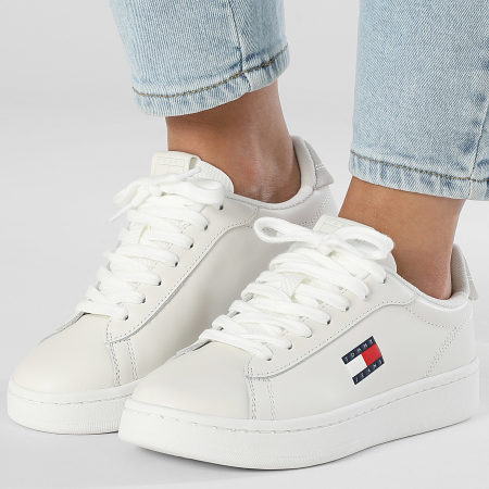 Tommy Jeans - Baskets Femme Archive' 98 2815 Ecru
