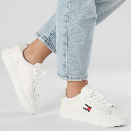 Tommy Jeans - Baskets Femme Archive' 98 2815 Ecru