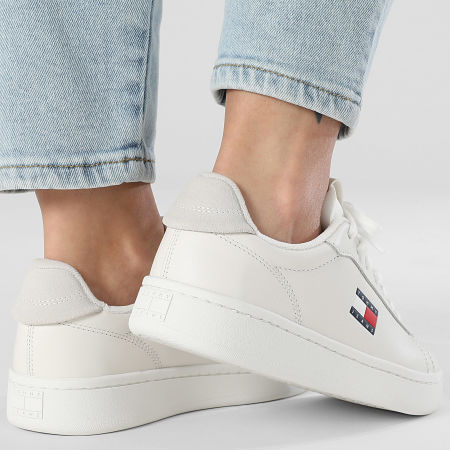 Tommy Jeans - Baskets Femme Archive' 98 2815 Ecru