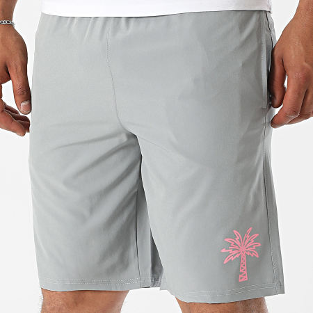 Luxury Lovers - Short Jogging Tech Palm Gris Rose
