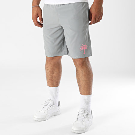 Luxury Lovers - Short Jogging Tech Palm Gris Rose