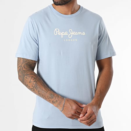 Pepe Jeans - Tee Shirt Eggo PM509979 Bleu Clair