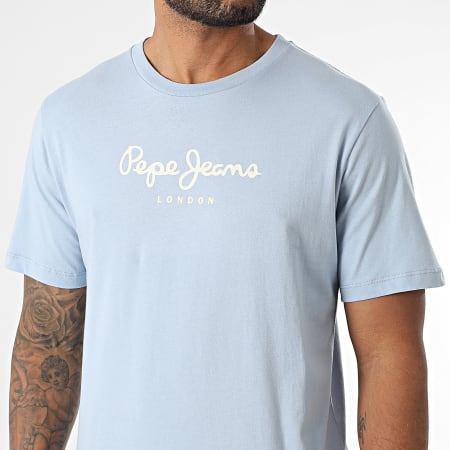 Pepe Jeans - Tee Shirt Eggo PM509979 Bleu Clair