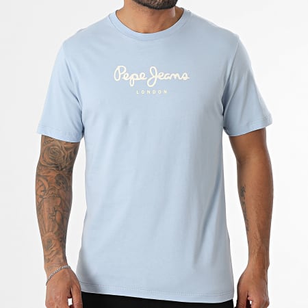 Pepe Jeans - Tee Shirt Eggo PM509979 Bleu Clair