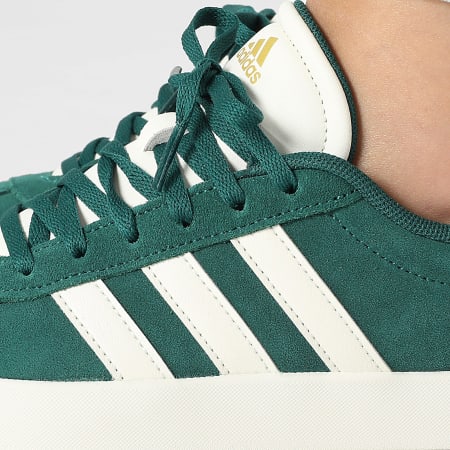 Adidas Sportswear - Baskets Femmes VL Court 3.0 K ID6309 Core Green Off White Gold Metallic
