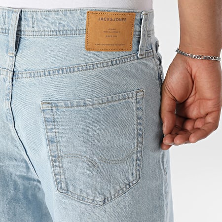 Jack And Jones - Short Jean Baggy Fit Ron Original Bleu Denim