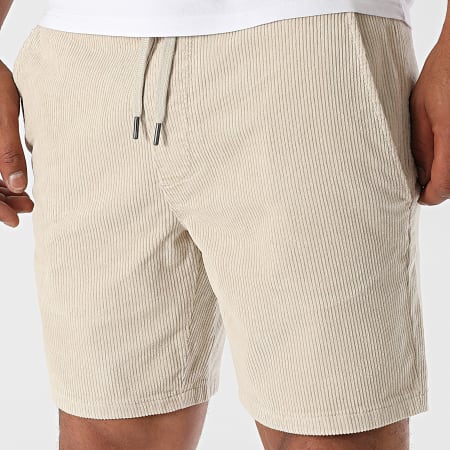 Only And Sons - Short Côtelé Tel Corduroy Beige