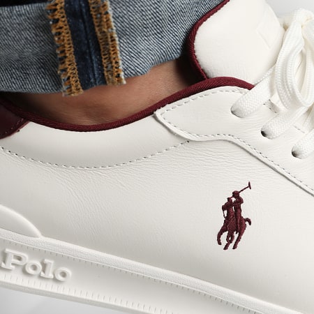 Polo Ralph Lauren - Zapatillas Heritage Court II Vino Blanco