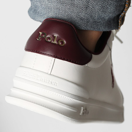 Polo Ralph Lauren - Zapatillas Heritage Court II Vino Blanco