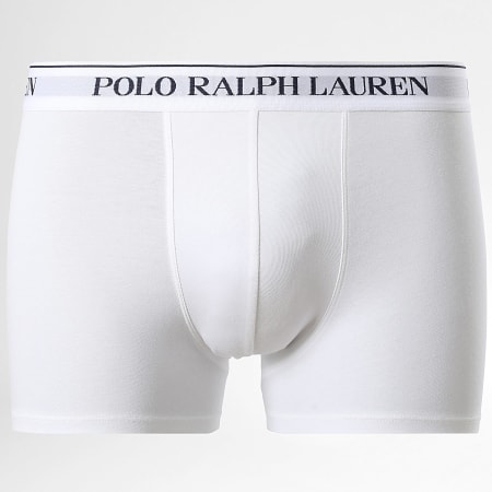 Polo Ralph Lauren - Lot De 3 Boxers Bleu Marine Bleu Clair Blanc