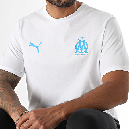 Puma - T-Shirt OM Voetbal Essentieel 781570 Wit