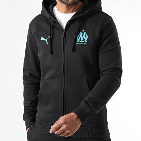Zipped Hoodie OM Football Essentiel 781573 Black