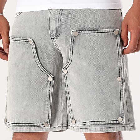 Uniplay - Short Jean 308 Gris Clair